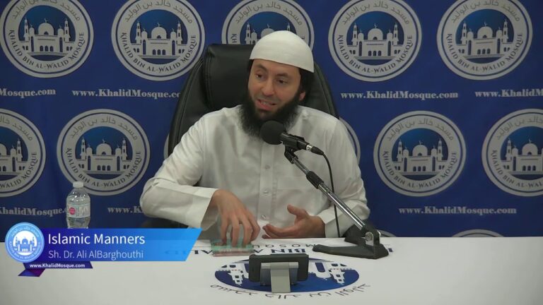 Islamic Manners (2)