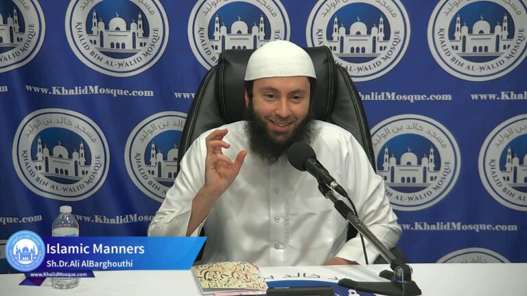 Manners of Seeking Knowledge (9)