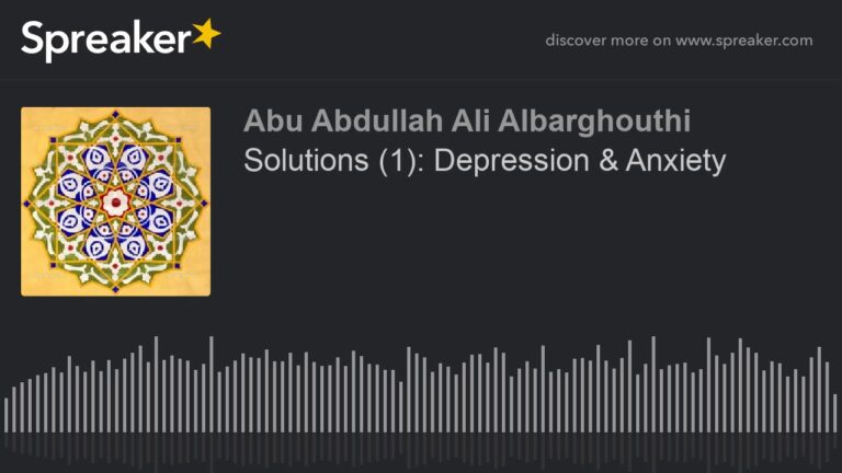 Solutions (1): Depression & Anxiety