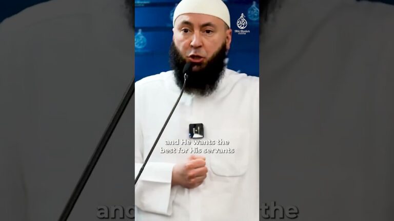 Allah never turns His servant away empty-handed